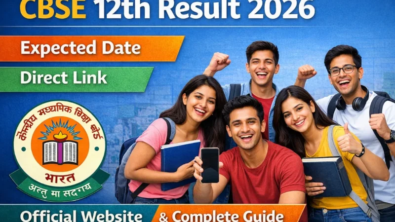CBSE 12th Result 2026: Expected Date, Direct Link, Official Website & Complete Guide to Check at cbseresults.nic.in