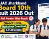 JAC Jharkhand Board 10th Result 2026 Out: Check Roll Number Wise Result, Direct Link, Marksheet Download & Full Details