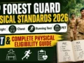 UPSSSC Forest Guard Physical Standards 2026 : Height, Chest, Running Test, PET, PST & Complete Physical Eligibility Guide
