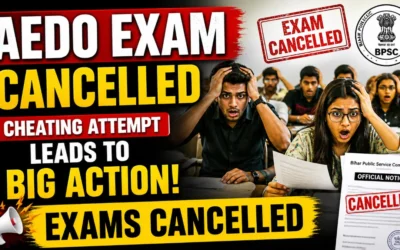 AEDO Exam Cancelled : Cheating Attempt Leads to Big Action, Exams Cancelled