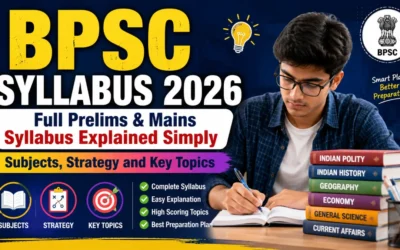 BPSC Syllabus 2026 : Full Prelims & Mains Syllabus Explained Simply, Subjects, Strategy and Key Topics