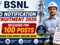 BSNL JTO Notification Recruitment 2026 Out for 100 Telecom Officer Posts, Apply Online Before Last Date