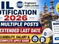 EIL Notification 2026 : 22 Posts, Extended Last Date, Eligibility, Salary & Complete Apply Guide