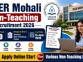 IISER Mohali Non-Teaching Recruitment 2026 : Apply Online Start From Various Non-Teaching Post