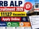 RRB ALP Recruitment 2026 Notification : 11127 Vacancies, Apply Online, Eligibility, Category Wise Details