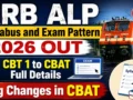 RRB ALP Syllabus and Exam Pattern 2026 Out : CBT 1 to CBAT Full Details, Big Changes in CBAT