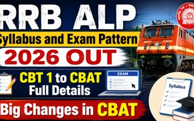 RRB ALP Syllabus and Exam Pattern 2026 Out : CBT 1 to CBAT Full Details, Big Changes in CBAT