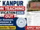 IIT Kanpur Non Teaching Vacancy 2026 Out : Junior Assistant, Technician & Superintendent Vacancies Open