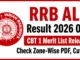 RRB ALP Result 2026 OUT : CBT 1 Merit List Released, Check Zone-Wise PDF, Cut Off & CBT 2 Exam Date