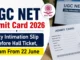 UGC NET Admit Card 2026 Soon : City Intimation Slip Before Hall Ticket, Exam From 22 June